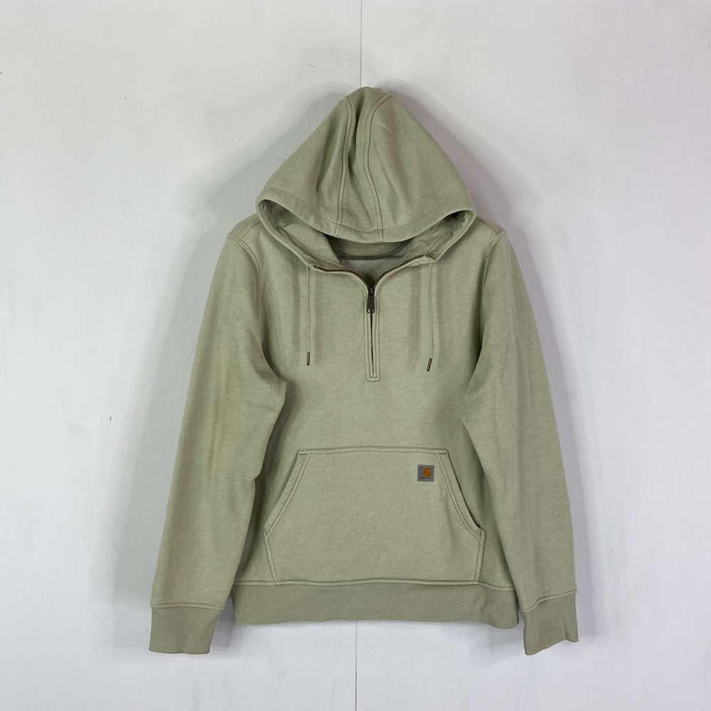 Carhartt Hooded Quarter Zip Fleece Pullover